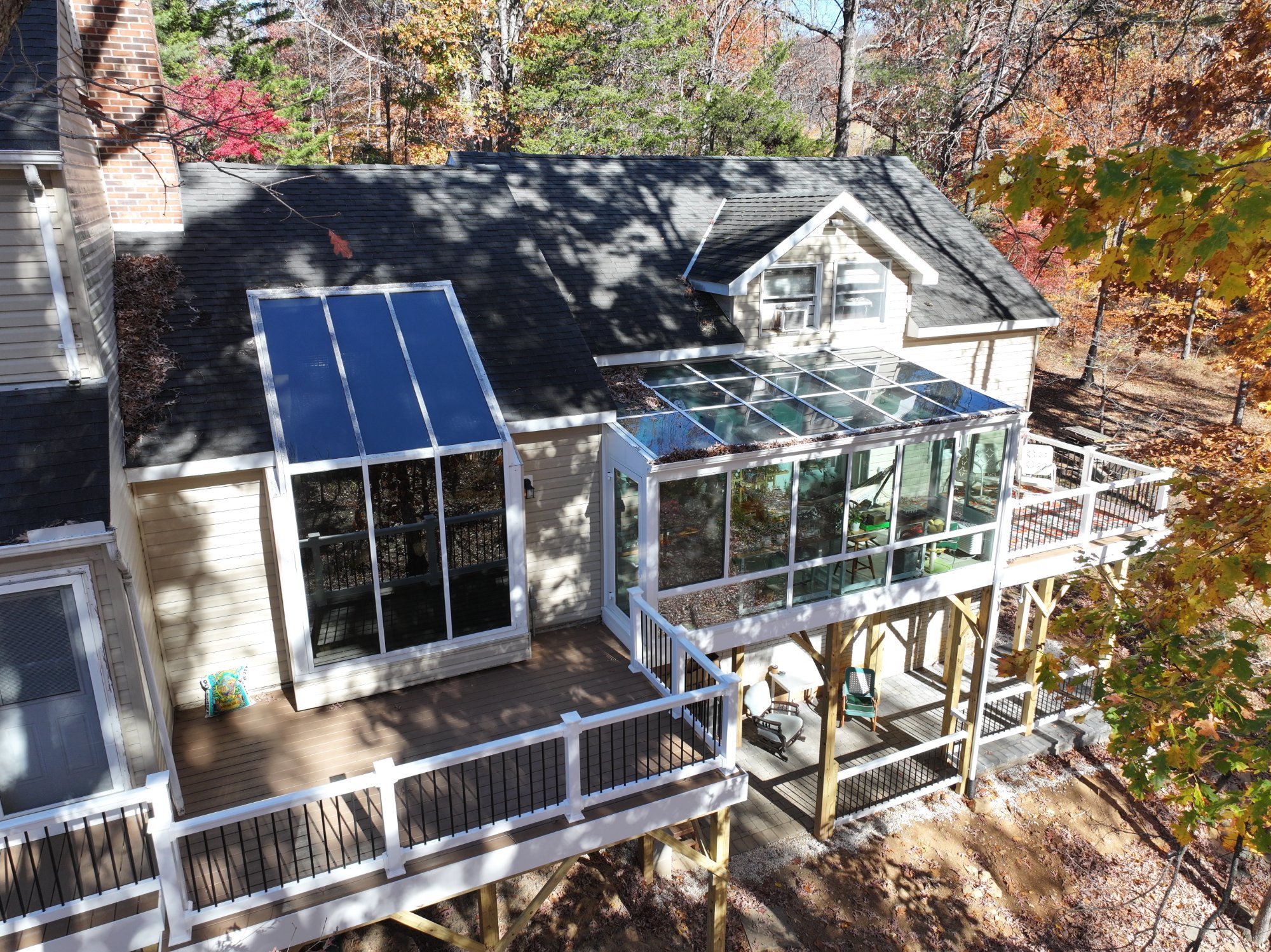 Cable railing deck Leesburg