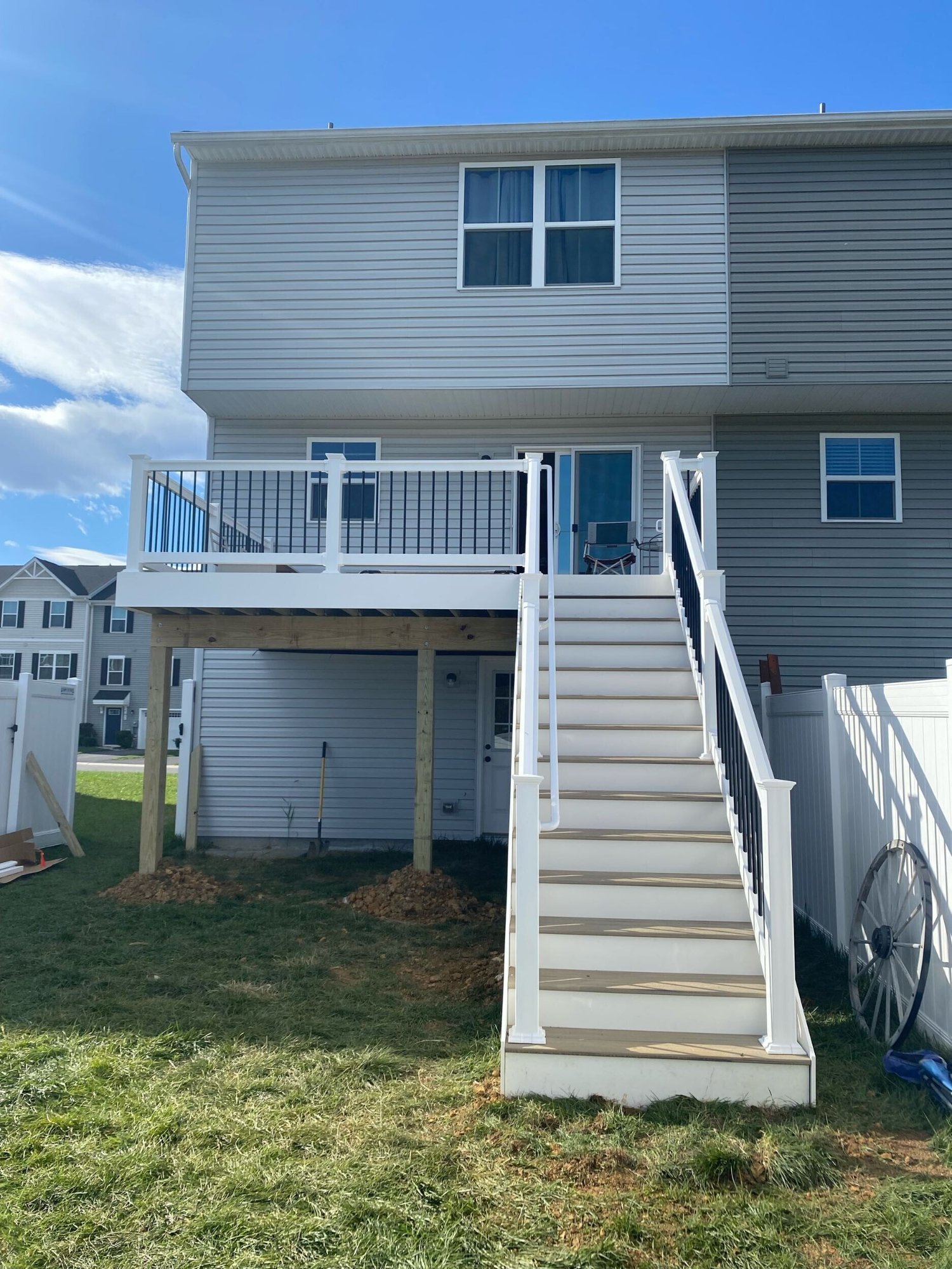 Resurfaced deck Leesburg