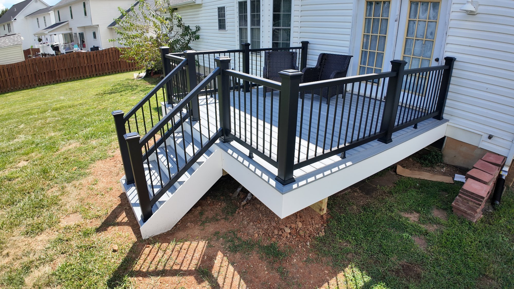 Cable railing deck Leesburg